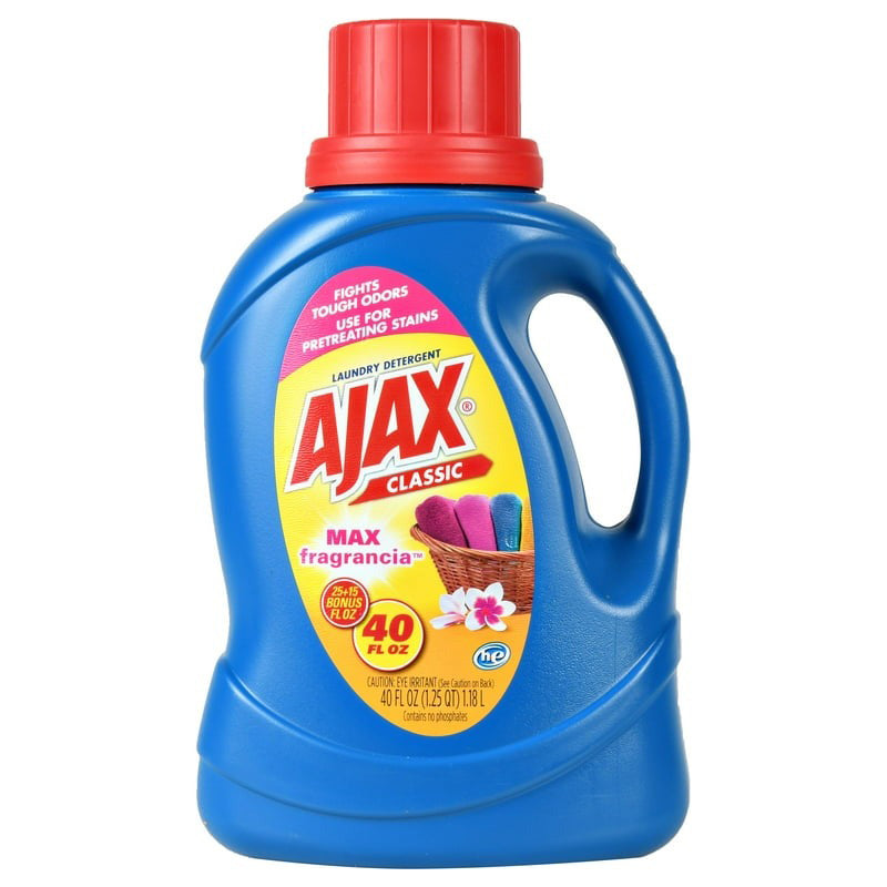 Ajax 2X Detergent 40oz Classic Max Fragrancia-Original 9/cs