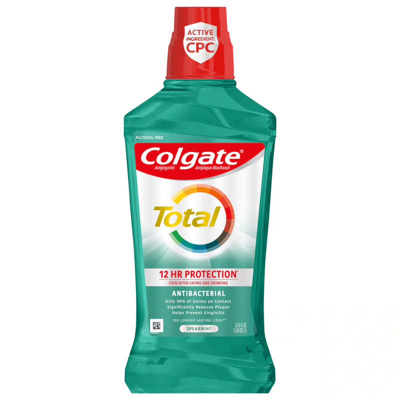 Colgate Total Mouthwash 1L Gum Health -Clean Mint 6/cs