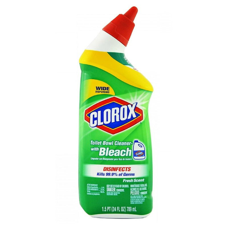 Clorox Toilet Bowl Cleaner W/Bleach 24oz-Fresh Scent (green)12/cs