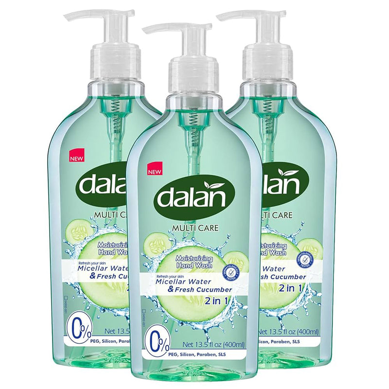 Dalan Liq. Cram Soap 400ml-Fresh Cumcumber Milk 24/cs
