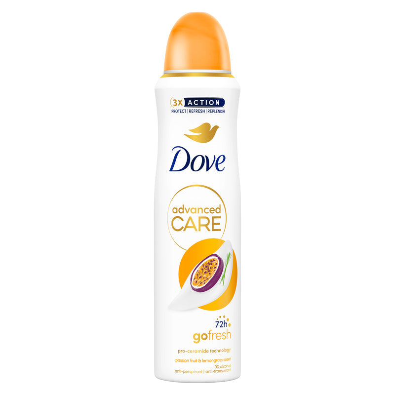 Dove Deodorant Spray 150ml Go Fresh -Passion Fruit 12/cs
