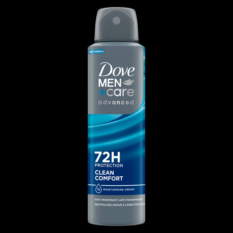 Dove Deodorant Spray 150ml-Men Clean Comfort 12/cs