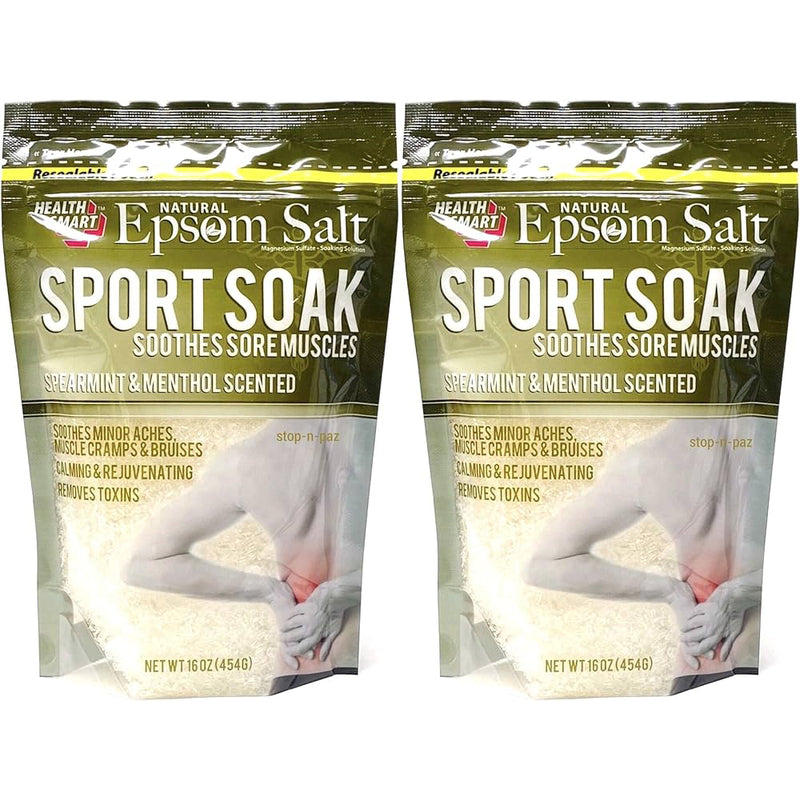 Universal Epson Salt Bag 16oz-Spearmint & Menthol 12/cs
