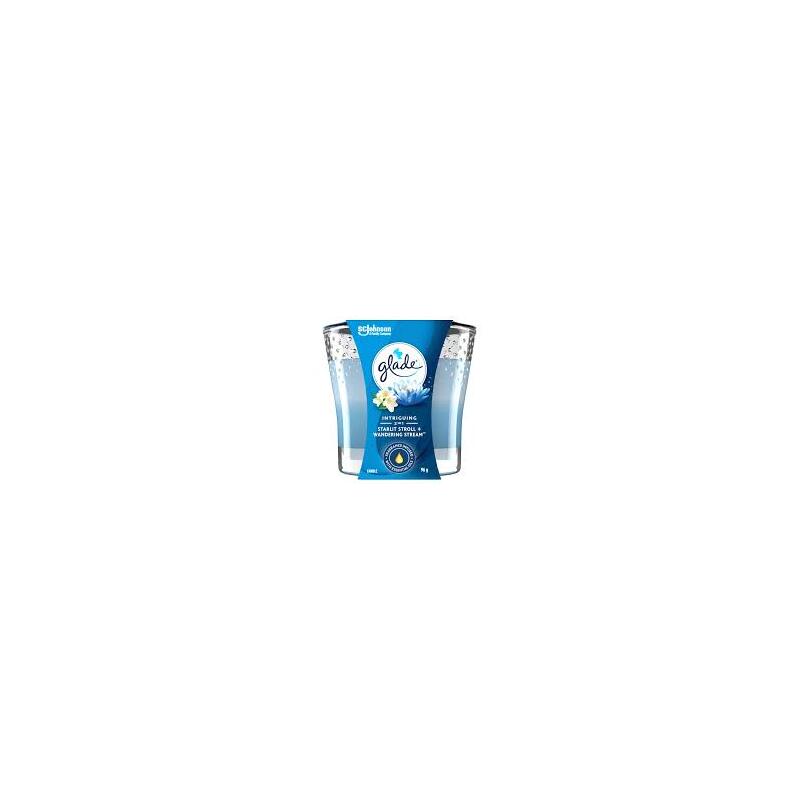 Glade 2pk Candle 3.4oz-Starlit Stroll & Wandering Stream 3/cs