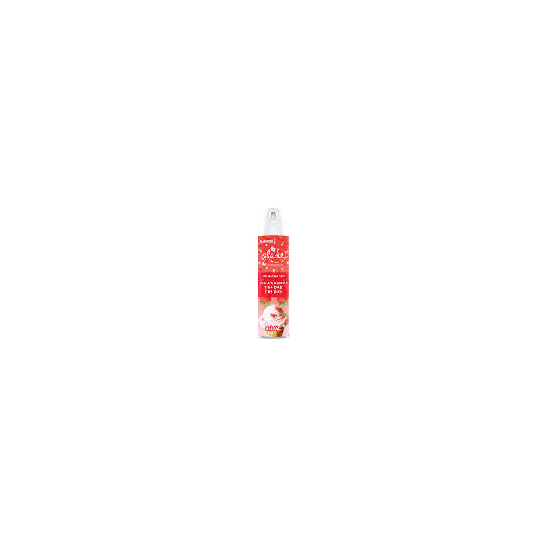 Glade Air Freshner 8.3oz-Strawberry Sundae Funday 6/cs