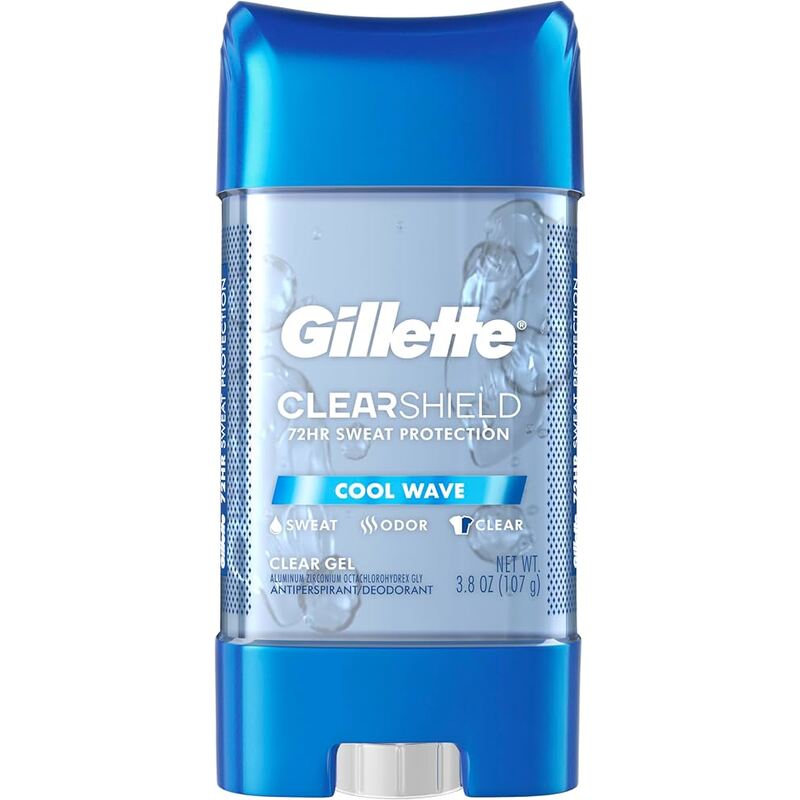 Gillette Clear Gel DEO (108G) 3.8oz-Cool Wave 5/PK