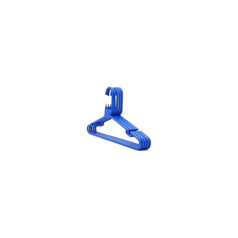 Home Style Heavy Duty Plastic Hanger 3ct- Blue 36/cs