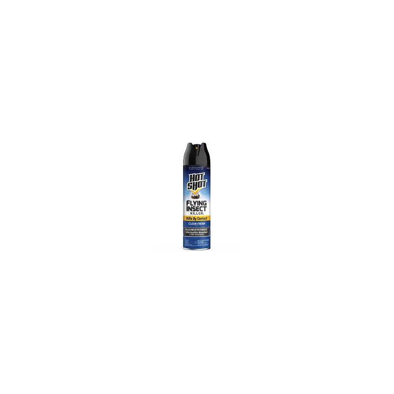 Hot Shot Flying Insect Killer 15oz-Clean Fresh Scent 12/cs