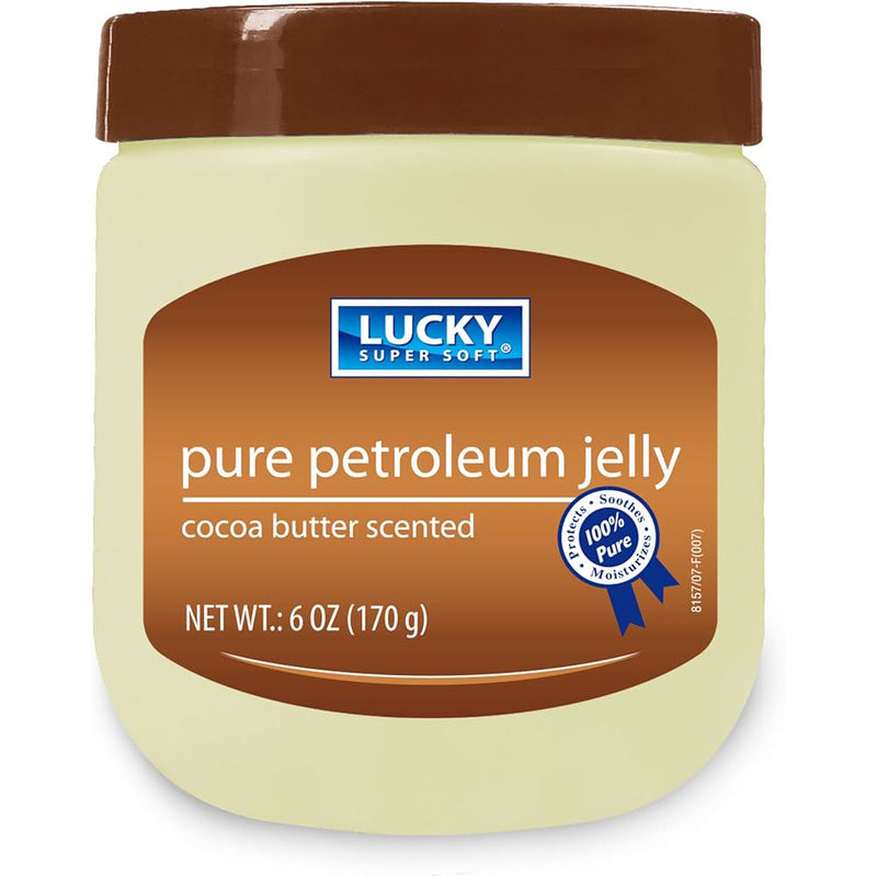 Lucky Baby Scent Petroleum Jelly 6oz-Cocobutter 12/cs
