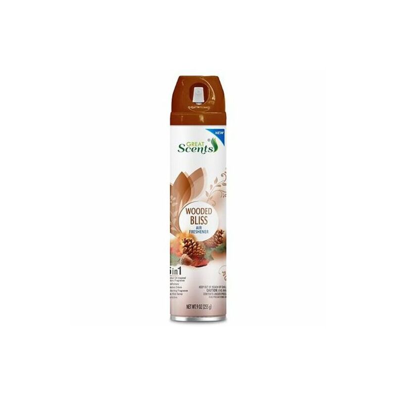 Great Scents Fragrance Air Freshener 9oz-Cashmere Sensations 12/cs