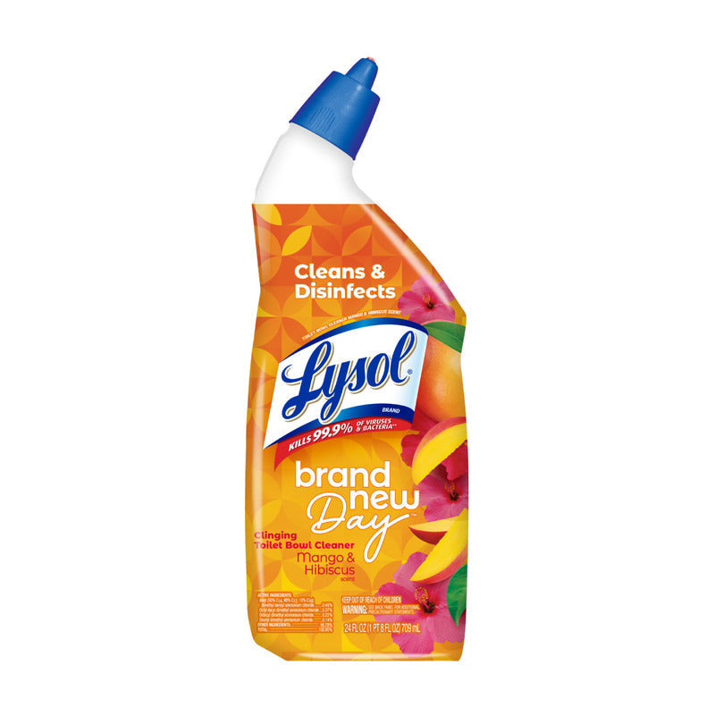 Lysol Toilet Bowl Cleaner 24oz-Mango & Hibscus 9/cs