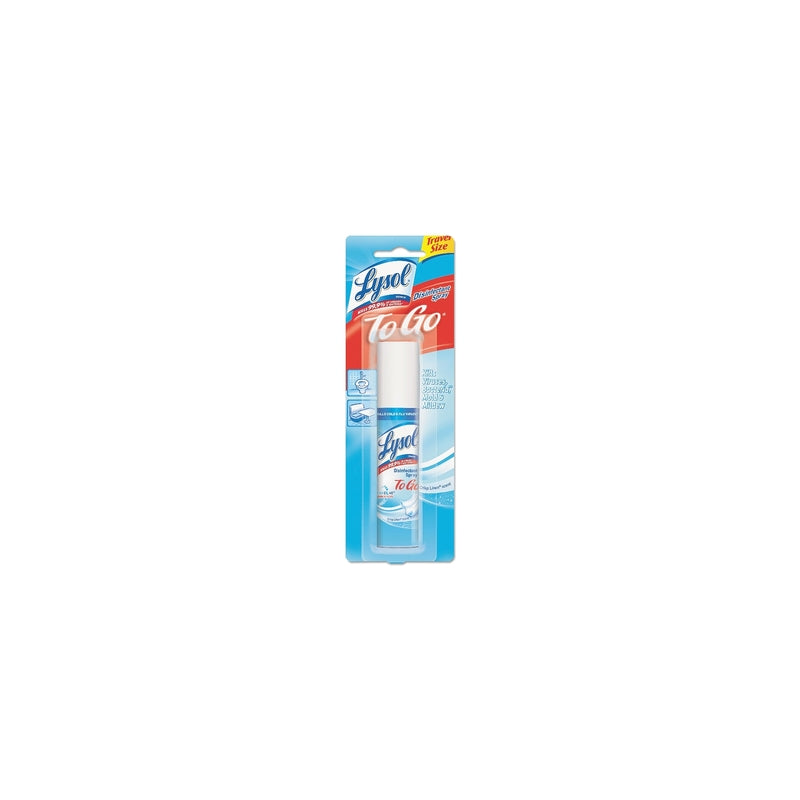 Lysol Disinfectant Spray1.5oz To Go - Crisp Linen 12/cs