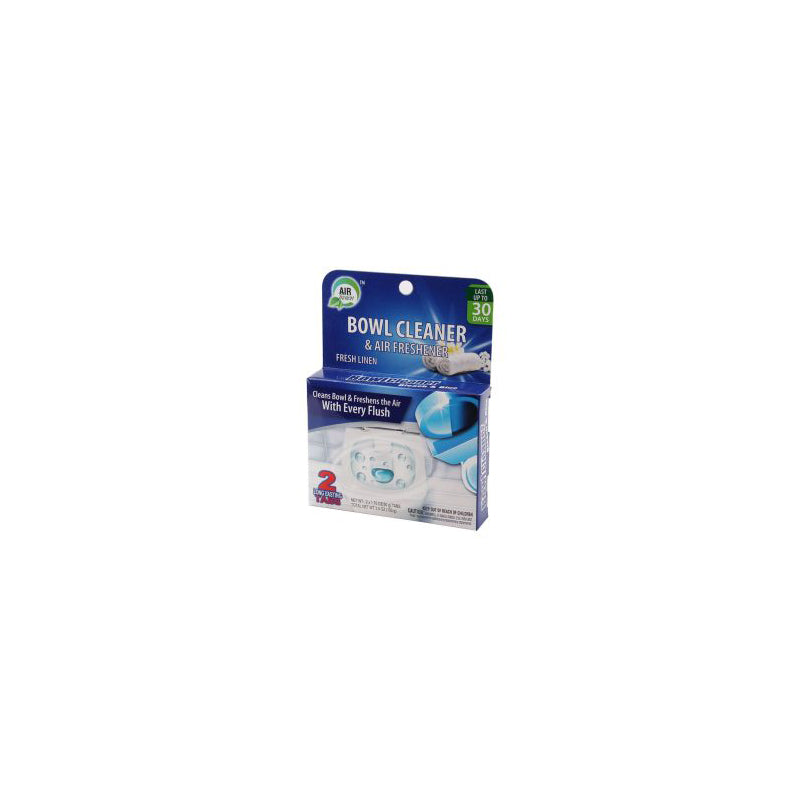 Air Fusion4pk 50Grams Toilet Bowl Cleaner-Linen 24/cs
