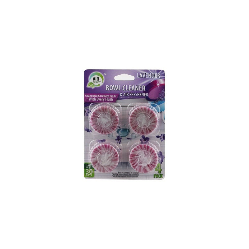 Air Fusion4pk 50Grams Toilet Bowl Cleaner-Lavender 24/cs