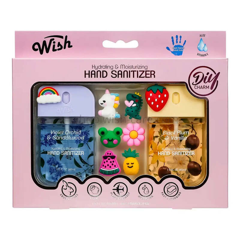 Wish 2pk Hand Sanitizer Spray 1.5oz -Assort. 20/cs