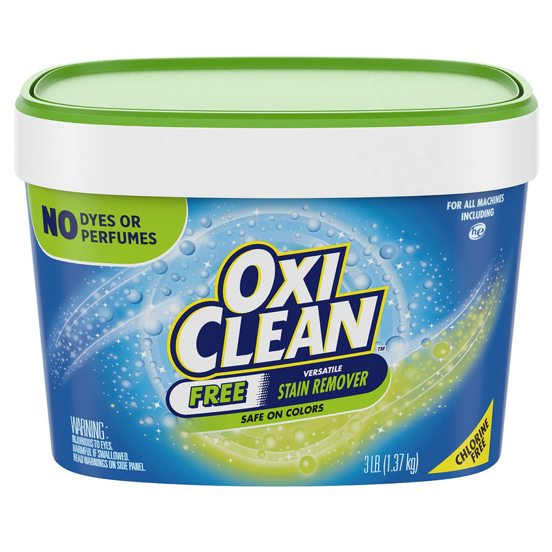 OXI Clean Powder Stain Remover 3LB Safe on Color; 4/cs