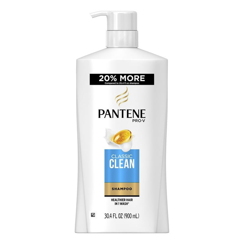Pantene Shampoo (900mL) 30.4oz W/Pump -Silky Smooth 6/cs