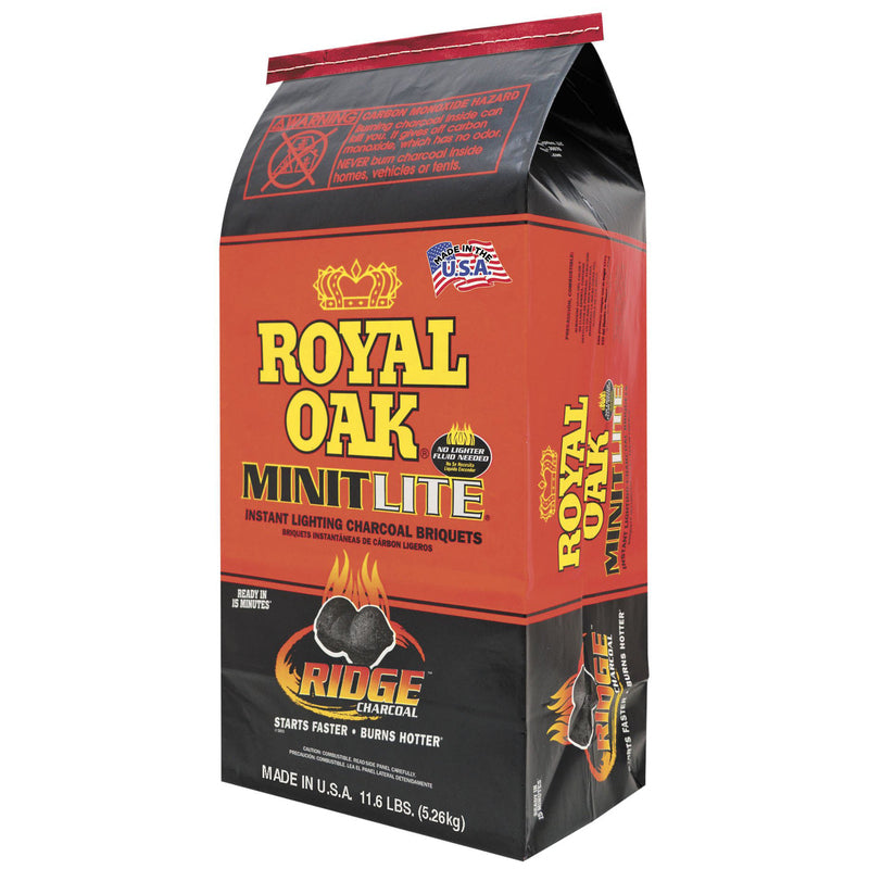 11.6#Lb Royal Oak Minit Lite Instant Charcoal Bag 1/CS