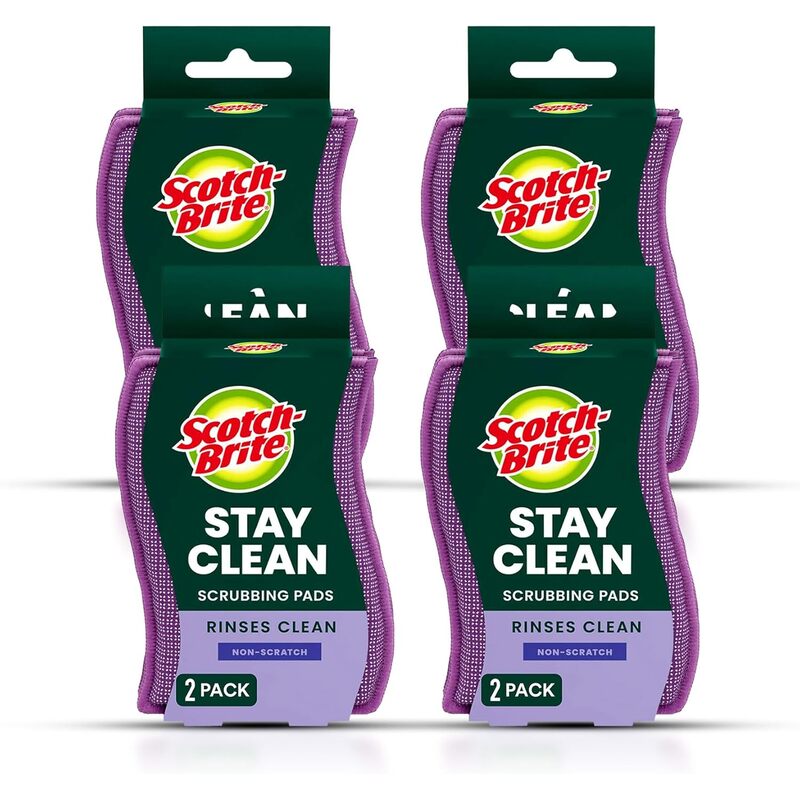 Scotch Brite Scrub Sponge 2ct-Delicated Color 24/cs*