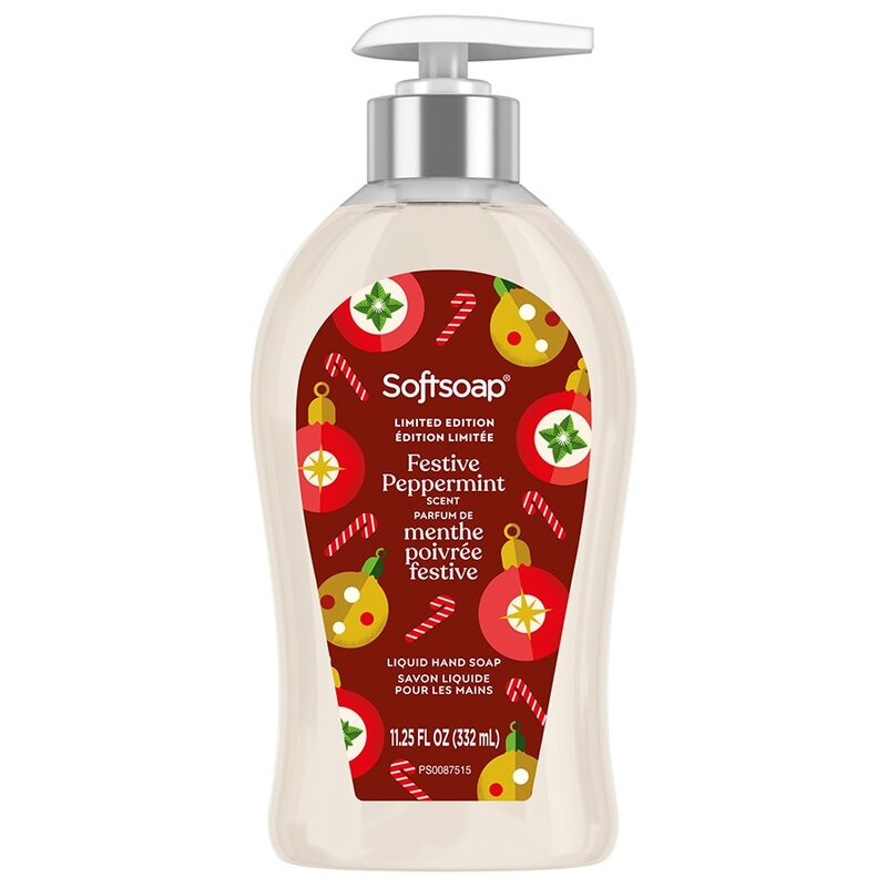 SoftSoap Hand Soap 11.25oz-Festive Peppermint 6/cs