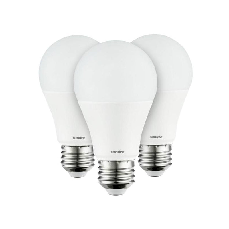 Sunlite 11W(75Watt) A19/LED/11W/65K/3PK -Warm White 6/24/cs