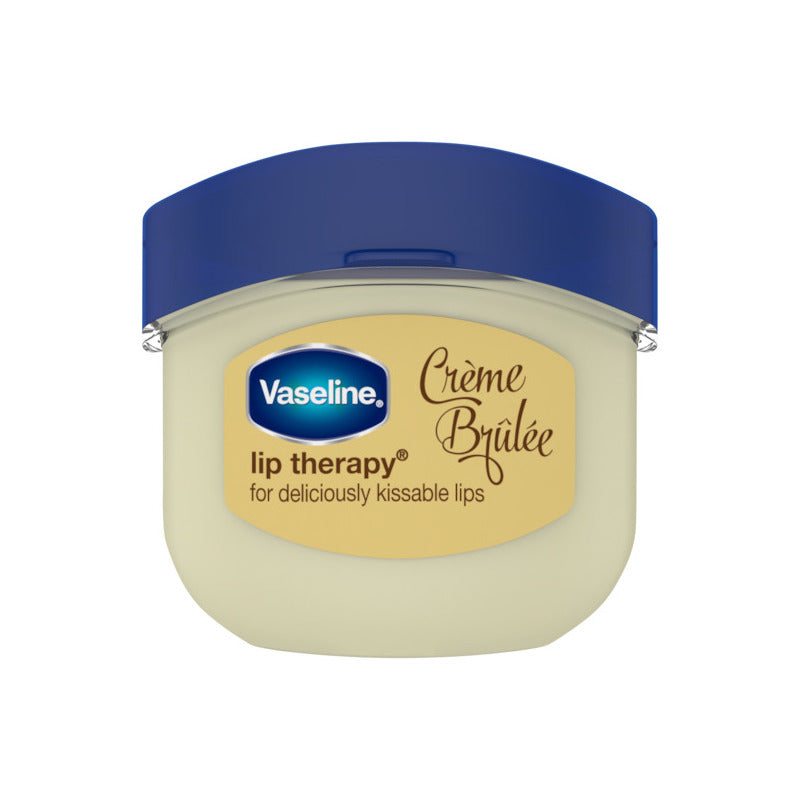 Vaseline Lip Therapy Jar 0.25oz-Cream Brulee (8/cs)
