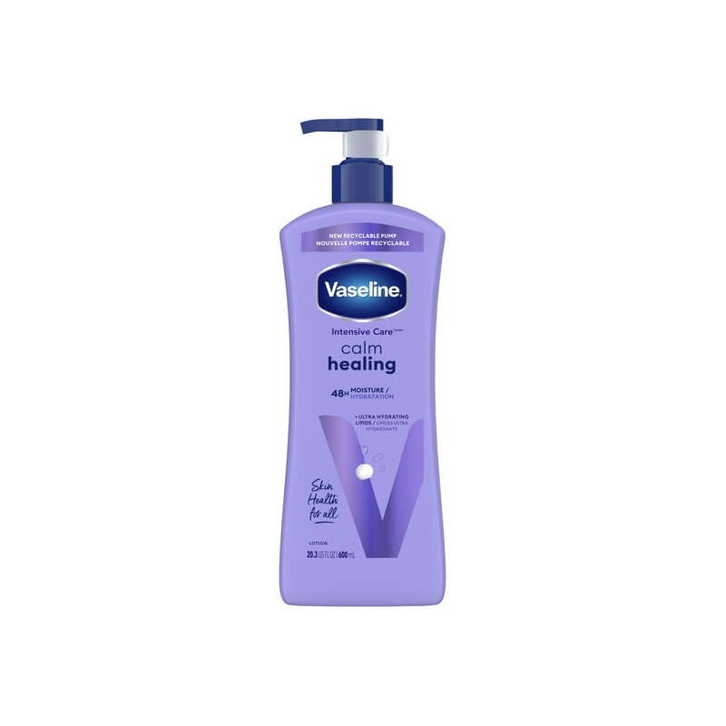 Vaseline Intensive Lotion 20.3oz (600ml)- Calm Healing Lavender 12/cs
