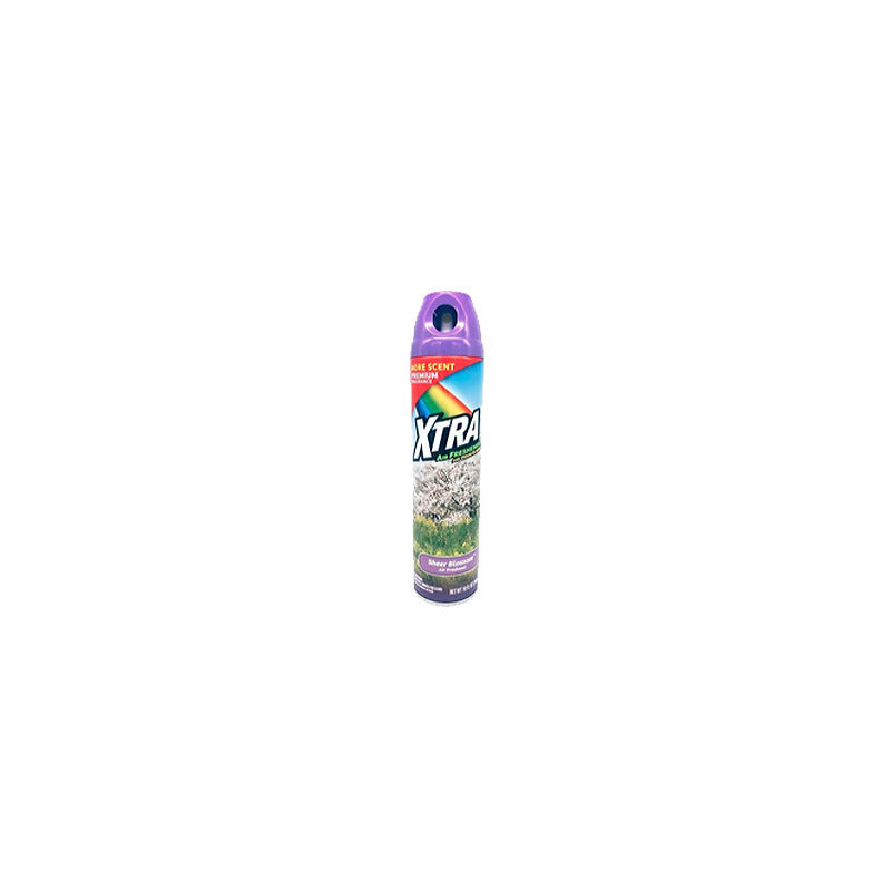 XTRA Air Freshener Aerosol Spray 10oz-Sheer Blossom 12/cs