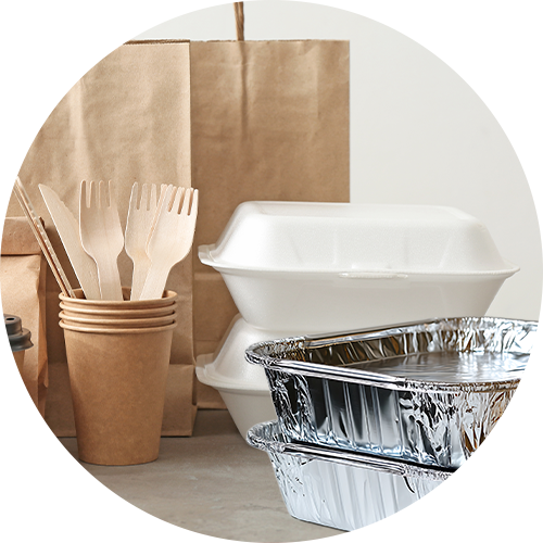 Aluminum, Paper & Plastic