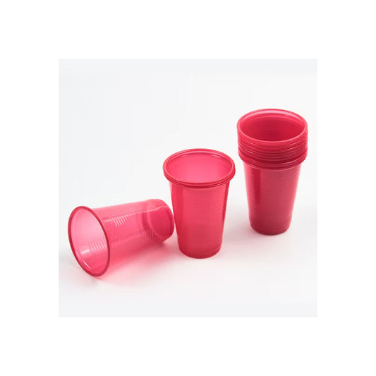 7oz Cups 100ct-Red 12/cs