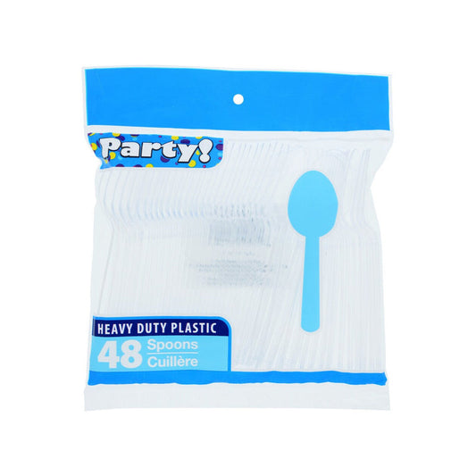 Party Bae Clear Spoon 51ct; 48/cs
