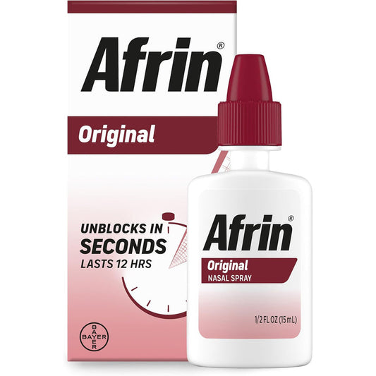 AFRIN Nasal Spray 6ml Blister Pack 6/cs