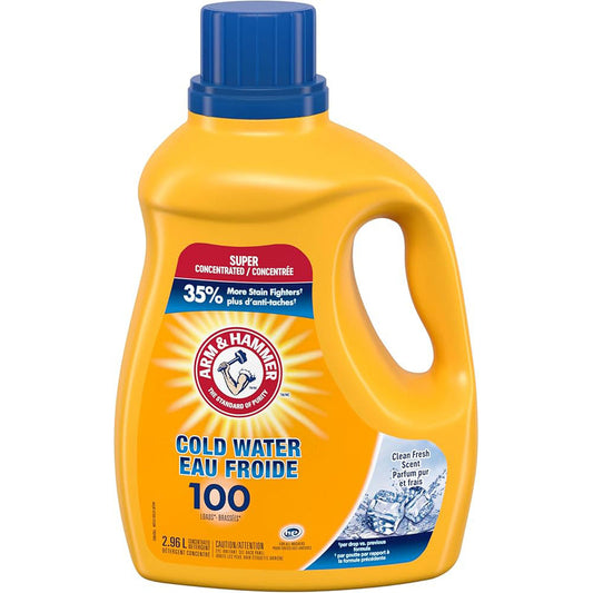 ARM&HAMMER 2X Liq.Det. 55.12oz(1.63L) Cold Water -Clean Fresh 6/cs