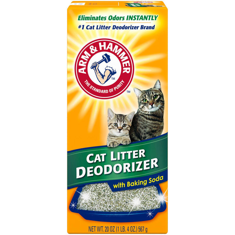 Arm & Hammer Cat Litter Deodorizer W/Baking Soda 20oz; 12/cs