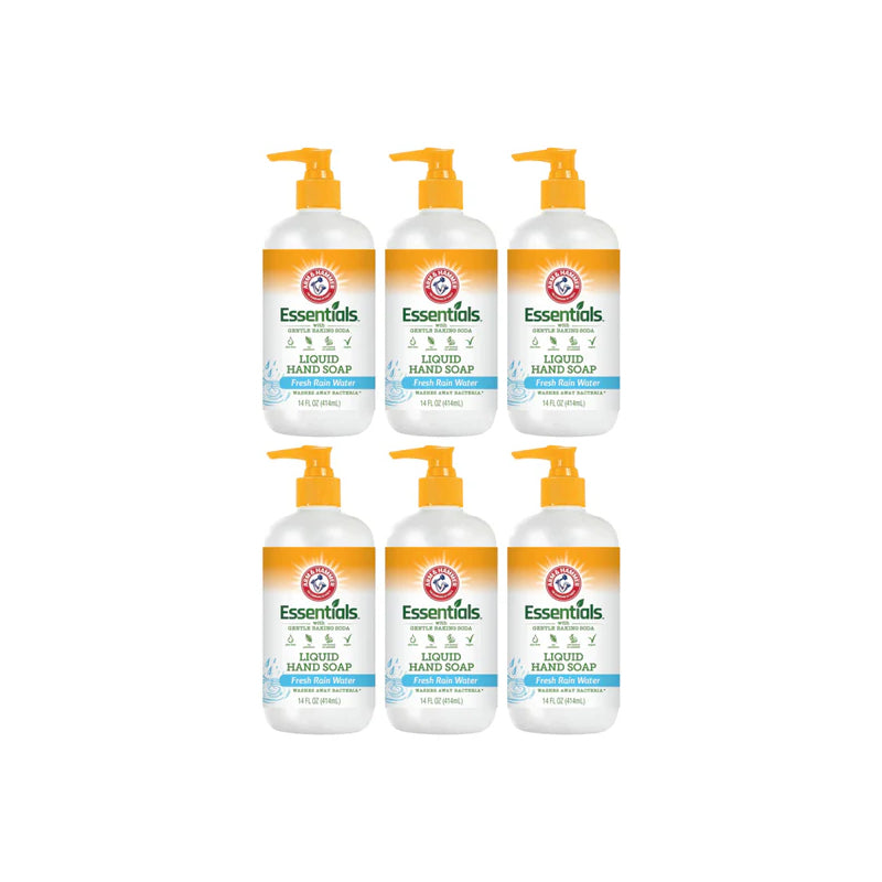 ARM & HAMMER 14oz Essentials Hand Soap - Fresh Rain 6/cs