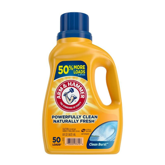 ARM&HAMMER 2X Liq. Det. 50oz-Clean Burst 8/cs