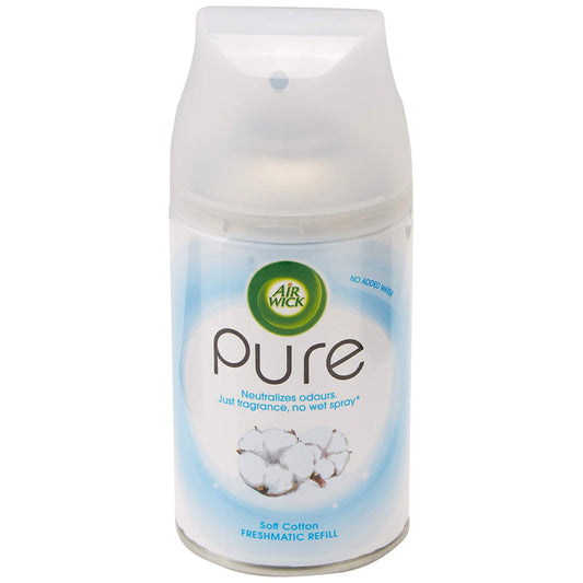 AirWick Refill 250ml- Soft Cotton 4/cs