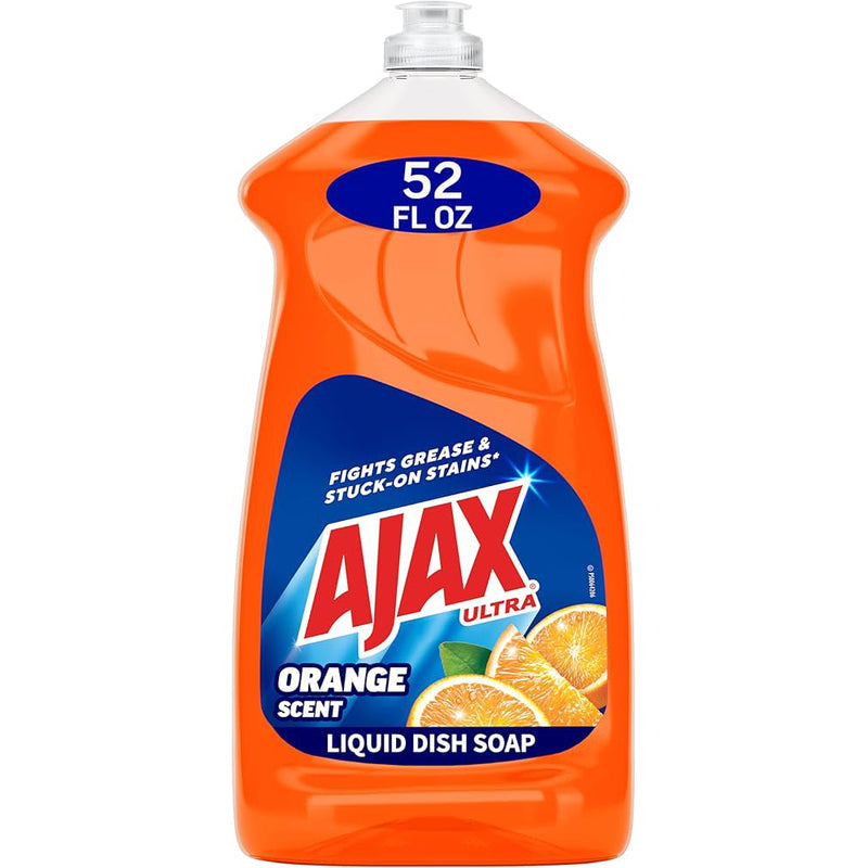 Ajax Dish Liquid 90oz- Orange 4/cs