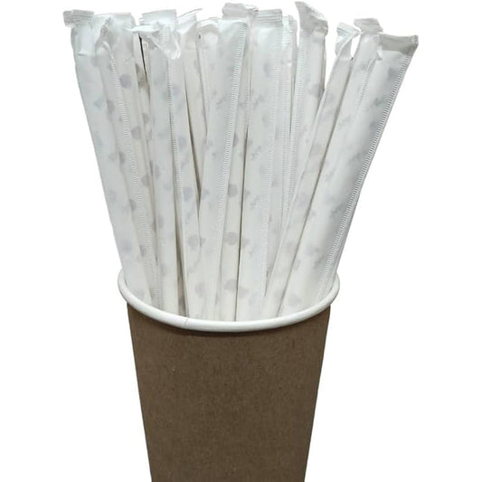 Dispoze It 50ct Gift Box Paper Dringking Straw 48/cs