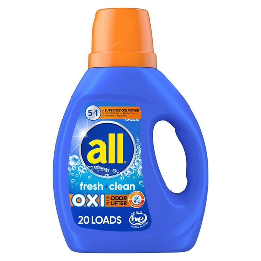 ALL Liquid 36oz Fresh& Clean Oxi 6/cs