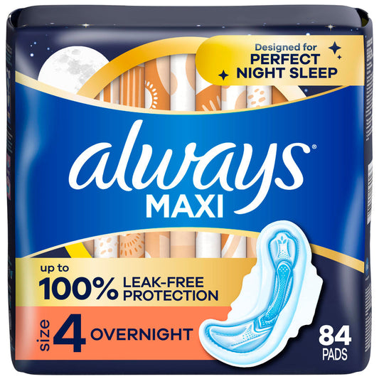 Always Maxi F-Wing 16ct (#4)-Over Night 12/cs