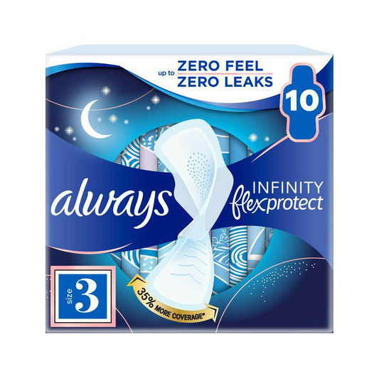 Always Infinity W/Wing 18ct (Size 1) -Regular 12/cs