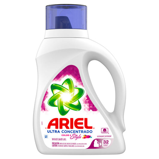 Ariel Ultra Liquid 46oz-Color & Style 6/cs