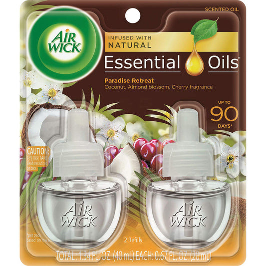 2ct Air Wick Refill 0.67oz-Paradise Retreats 6/cs