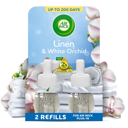 Airwick Oil Warmer+2 Refill -Hibscus Orchid 3/cs
