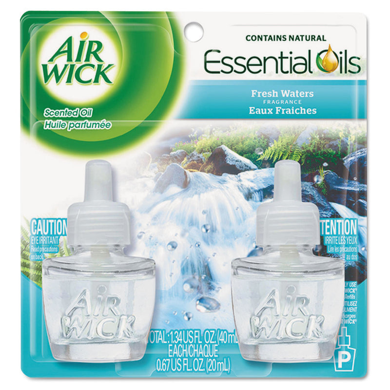 3ct Air Wick Scented Oil Refill 0.67oz -Turquoise Oasis 6/cs
