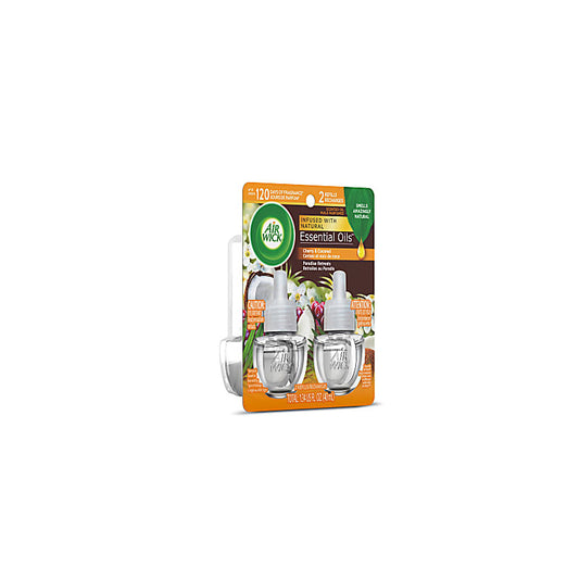 3ct Air Wick Scented Oil Refill 0.67oz -Island Paradise 6/cs