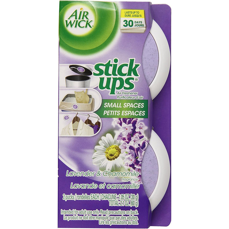 Air Wick Stick Ups-Lavender & Chamomile 12/cs