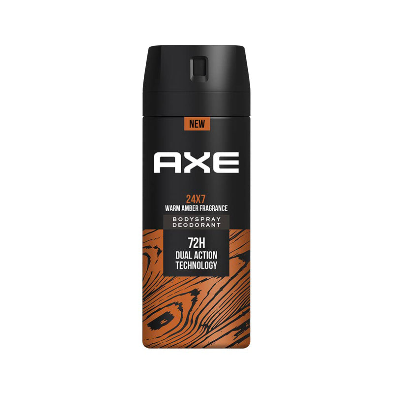 AXE Deo. Spray 150ml-24X7(Warm Amber) (12/cs)