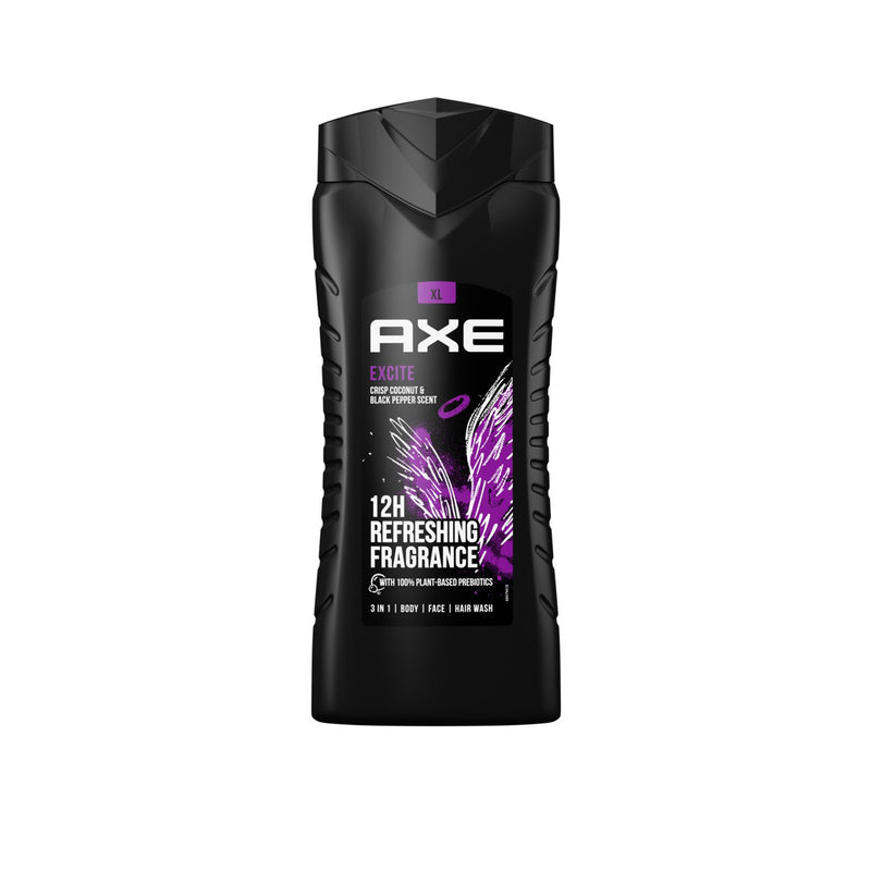 AXE Body Wash 400ml-Excite 12/cs